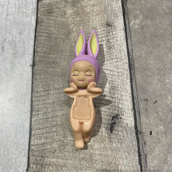 Sonny Angel Hippers Sleeping Dreaming Series Rabbit attach me mini figure - Picture 1 of 4